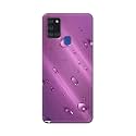 PRINTFIDAA Water Bubbles in Lilac Background Printed