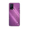 PRINTFIDAA Water Bubbles in Lilac Background Printed
