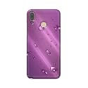 PRINTFIDAA Water Bubbles in Lilac Background Printed