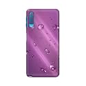 PRINTFIDAA Water Bubbles in Lilac Background Printed