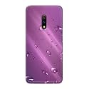 PRINTFIDAA Water Bubbles in Lilac Background Printed