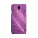PRINTFIDAA Water Bubbles in Lilac Background Printed