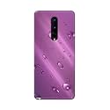 PRINTFIDAA Water Bubbles in Lilac Background Printed