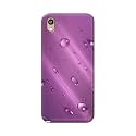 PRINTFIDAA Water Bubbles in Lilac Background Printed