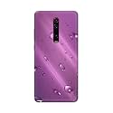 PRINTFIDAA Water Bubbles in Lilac Background Printed