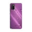 PRINTFIDAA Water Bubbles in Lilac Background Printed