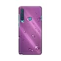 PRINTFIDAA Water Bubbles in Lilac Background Printed