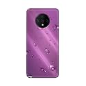 PRINTFIDAA Water Bubbles in Lilac Background Printed