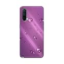 PRINTFIDAA Water Bubbles in Lilac Background Printed