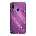 PRINTFIDAA Water Bubbles in Lilac Background Printed