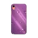PRINTFIDAA Water Bubbles in Lilac Background Printed