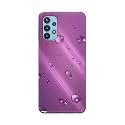 PRINTFIDAA Water Bubbles in Lilac Background Printed