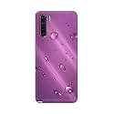 PRINTFIDAA Water Bubbles in Lilac Background Printed