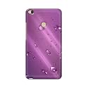 PRINTFIDAA Water Bubbles in Lilac Background Printed