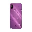 PRINTFIDAA Water Bubbles in Lilac Background Printed