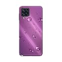 PRINTFIDAA Water Bubbles in Lilac Background Printed
