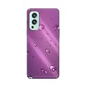 PRINTFIDAA Water Bubbles in Lilac Background Printed