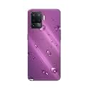 PRINTFIDAA Water Bubbles in Lilac Background Printed