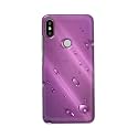 PRINTFIDAA Water Bubbles in Lilac Background Printed