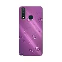 PRINTFIDAA Water Bubbles in Lilac Background Printed