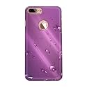 PRINTFIDAA Water Bubbles in Lilac Background Printed