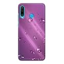 PRINTFIDAA Water Bubbles in Lilac Background Printed