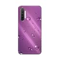 PRINTFIDAA Water Bubbles in Lilac Background Printed