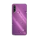 PRINTFIDAA Water Bubbles in Lilac Background Printed