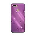 PRINTFIDAA Water Bubbles in Lilac Background Printed