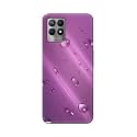 PRINTFIDAA Water Bubbles in Lilac Background Printed