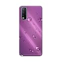 PRINTFIDAA Water Bubbles in Lilac Background Printed