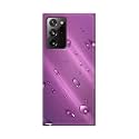 PRINTFIDAA Water Bubbles in Lilac Background Printed