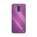 PRINTFIDAA Water Bubbles in Lilac Background Printed