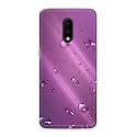 PRINTFIDAA Water Bubbles in Lilac Background Printed