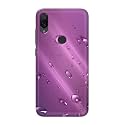 PRINTFIDAA Water Bubbles in Lilac Background Printed