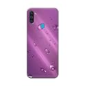 PRINTFIDAA Water Bubbles in Lilac Background Printed