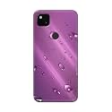 PRINTFIDAA Water Bubbles in Lilac Background Printed
