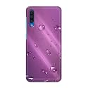PRINTFIDAA Water Bubbles in Lilac Background Printed
