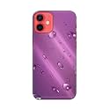 PRINTFIDAA Water Bubbles in Lilac Background Printed