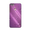 PRINTFIDAA Water Bubbles in Lilac Background Printed