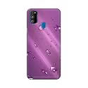 PRINTFIDAA Water Bubbles in Lilac Background Printed