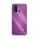 PRINTFIDAA Water Bubbles in Lilac Background Printed