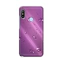 PRINTFIDAA Water Bubbles in Lilac Background Printed