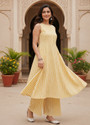 Printora Women Kurta Palazzo Set