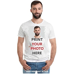Personalized Custom Print Round Neck Dry Fit