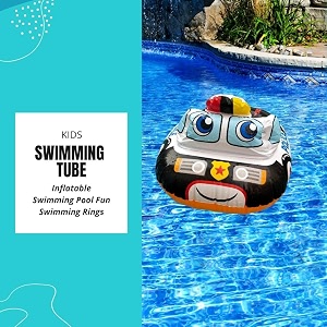 swimming ring adult inflatable pool float tube circle water toys air mattress pool swim tube with 2 handlesmulti color adult swimming ring8 years up polise car