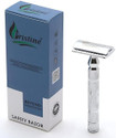 PRISTINE Double Edge Men Shaving Safety Razor – Chrome PS-15 (Close Comb) Shaving Brush