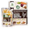 Pristine Valley Farm & Foods Chicken Bone Broth for Human 300g Ready to Drink or Cook Liquid Chicken Stock | Slow Cooked 8+ Hours | No Preservatives | Rich Flavor from Aromatic Whole Spices | Rich in Natural Collagen | Gu