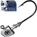 Pristis 16 Pack Swimbait Jig Head, Weedless Fish Eye Lead Jig Bait