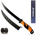 Pristis 9 inch Fillet Knife, Stainless Steel Blade with Non-slip Handle